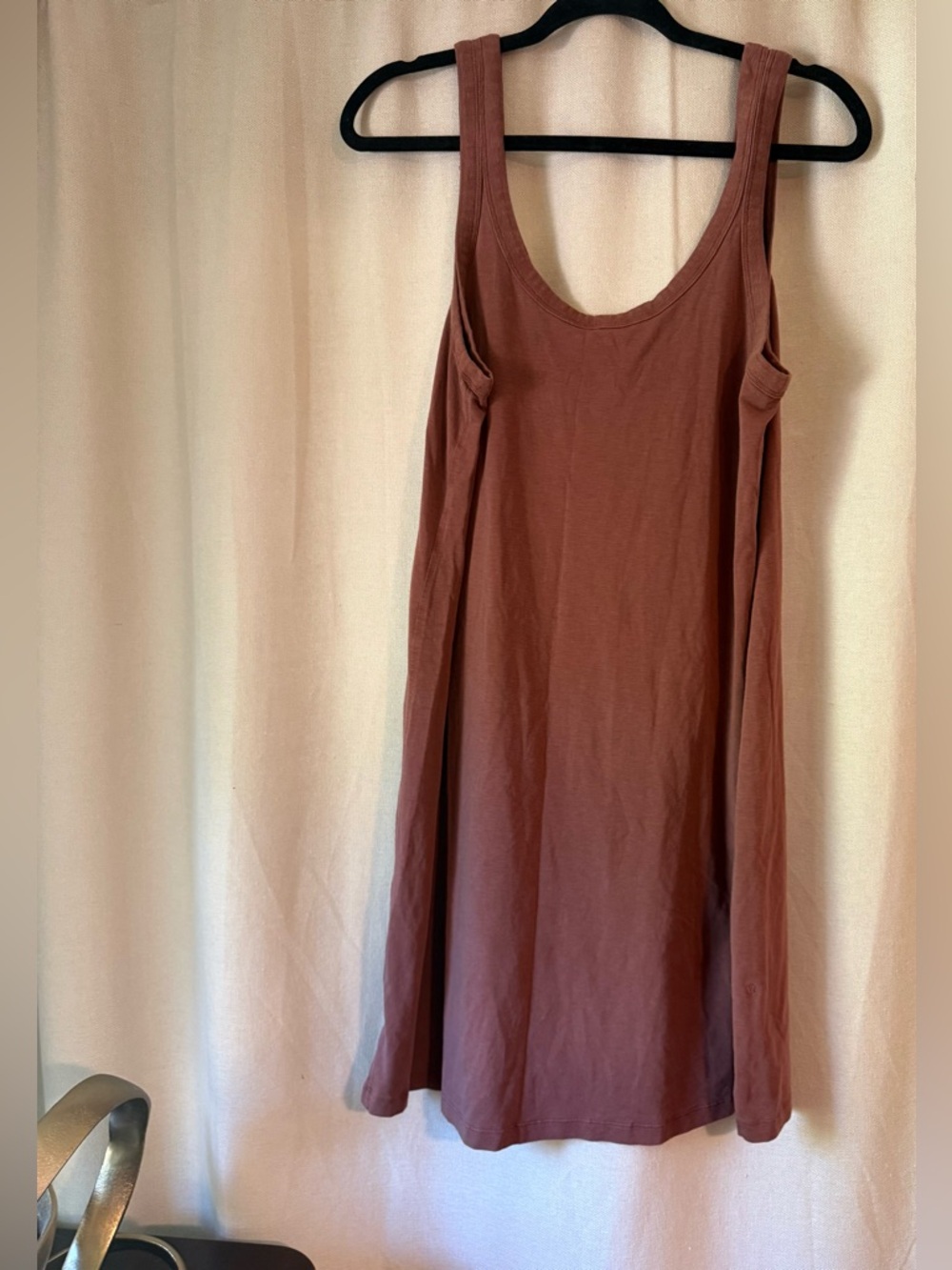Sleeveless Lululemon Swing Tank Dress - Rust Brown